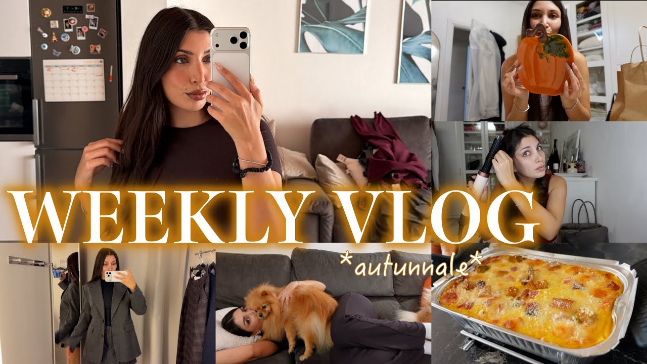 WEEKLY VLOG AUTUNNALE 🍂✨MelissaTani