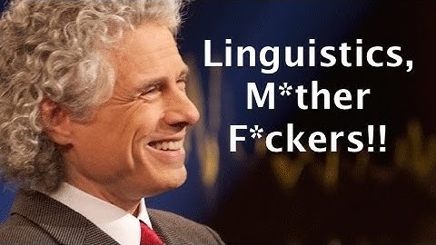 Steven Pinker tells a "F*cking Brilliant" story about profanity & the law
