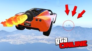 НЕРЕАЛЬНО ДЛИННЫЙ ПОЛЕТ НА МАШИНЕ РАКЕТЕ ЗА 5.000.000$ В GTA 5 ONLINE НЕРЕАЛЬНО ДЛИННЫЙ ПОЛЕТ НА МАШИНЕ РАКЕТЕ ЗА 5.000.000$ В GTA 5 ONLINE
