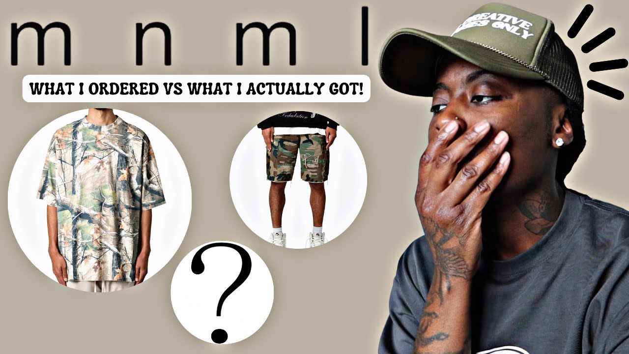 What I ordered VS What I received | MNML Clothing Brand | Recent Pickups + More