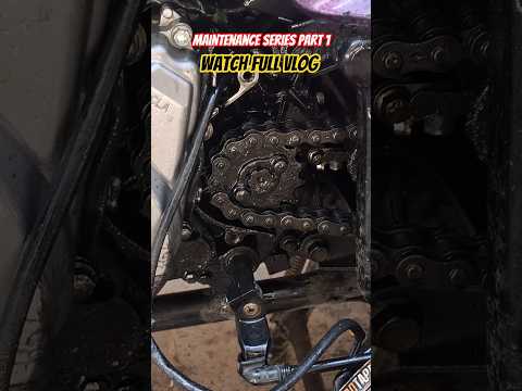 Deep Chain Cleaning Watch Full Vlog #heroxtreme125r ##youtubeshorts #shortfeed #shortviral #shorts