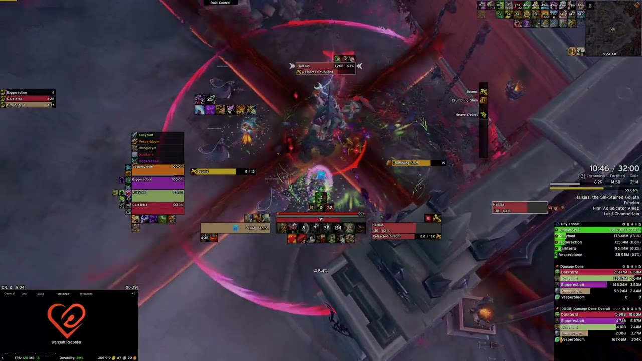 TWW S3 | +13 Halls of Atonement | Prot Warrior PoV