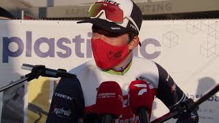 Mads Pedersen - Interview at the finish - Kuurne-Bruxelles-Kuurne 2021