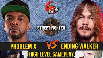 SF6 🔥 PROBLEM X (M. Bison) vs ENDING WALKER (Ed) 🔥 High Level Matches