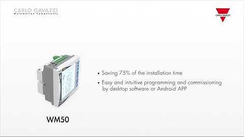 Carlo Gavazzi WM50 Branch Circuit Monitoring Meter