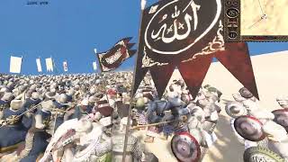 HUGE BATTLE IN HOLY LANDS ISLAMIC ARMY AGAINST KINGDOM OF JARESSELAM Medieval 2 Total War 5000+ MEN screenshot 3