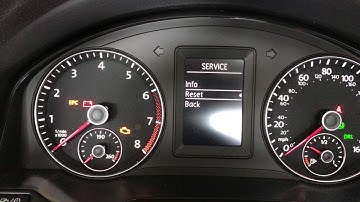 2013 VW EOS maintenance light reset