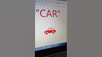 "Car" making in MS Word || #msword #mstechtricks #mswordfeatures #exceltips #computereducation