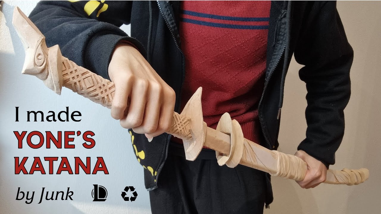 League of legends: YONE'S KATANA - Formex Carving ASMR