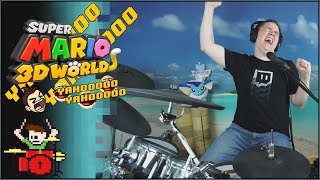 Video thumbnail of "Silvagunner - World Bowser... OST Version On Drums!"