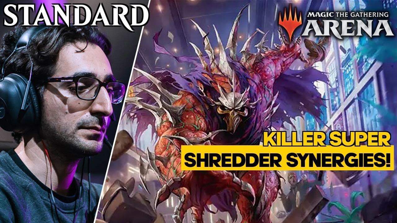 KILLER Super Shredder Synergies! | Golgari Counters | Standard Bo1 | TMT Early Access | MTG Arena