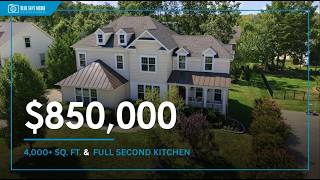 INSIDE This $850,000 4,000  Sq. Ft. Luxury Home in Fawn Lake | Spotsylvania, Virginia