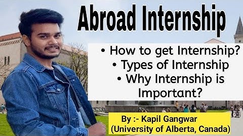 How to get an Internship in abroad | Abroad Internship | International Internship