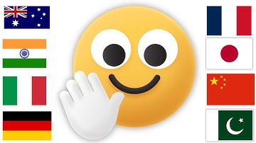 This video will say Hi in your language