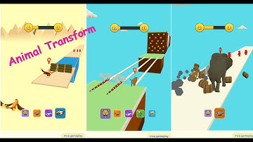 Animal Transform Race Gameplay All Levels (Android, iOS)  #1