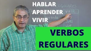 Presente de indicativo en español: verbos regulares