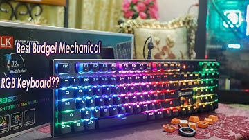| A4Tech Bloody B820R | BEST BUDGET RGB MECHANICAL KEYBOARD TO BUY?