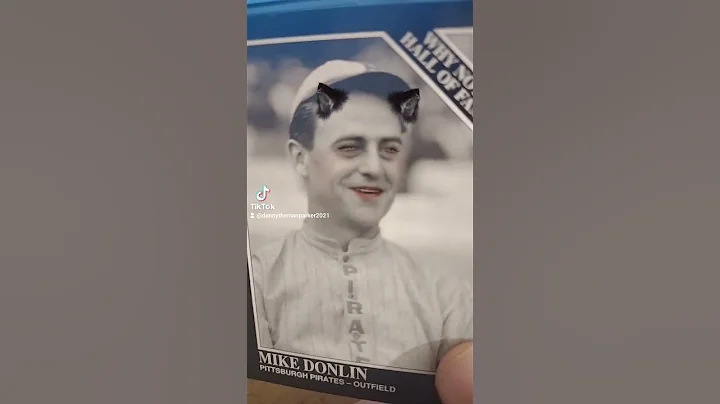 Mike Donlin MLB Baseball Card (Harry Potter)
