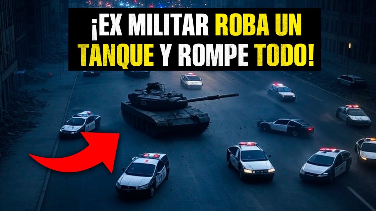 El día que un SOLDADO de EE.UU robó un TANQUE para VENGARSE y terminó MAL (captado en cámara)