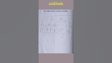 single stage RC coupled CE amplifier