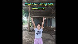 Chabelita Y Monternel (BEED 2A)Basic Skills and Referee hand Signals in Playing Basketball