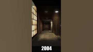Evolution de_train cs 1.6, cs source, cs go 2000-2023 #shorts #cs16 #csgo #cssource #2023 #nostalgia