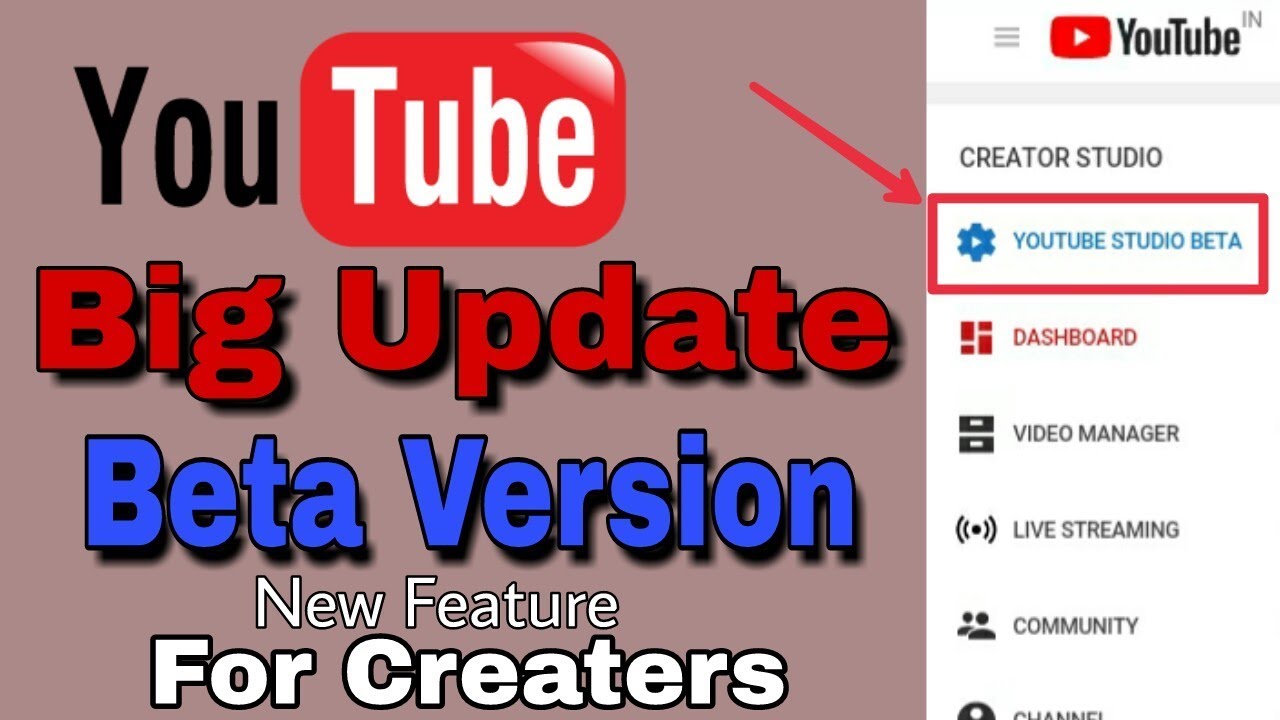 YouTube new features BETA Version in Hindi 2018 workday