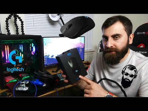 ყველაზე ძვირადღირებული გეიმინგ მაუსი Logitech G Pro Wireless-ის მიმოხილვა UNBOXING