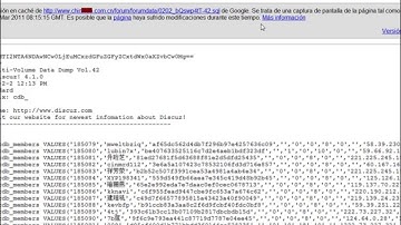 [2011] Hacking con Buscadores: Google, Bing y Shodan