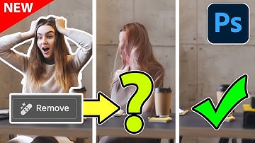 New ai feature REMOVES anything in Photoshop