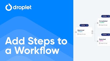 Droplet Rapid | Add Steps to a Workflow • Form-Builder Series