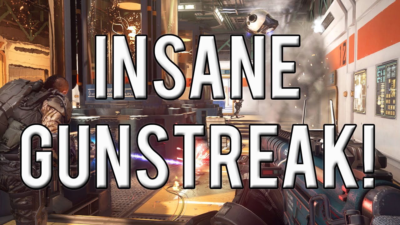 Most Insane Gunstreak! (Call of Duty Advanced Warfare Gameplay!)