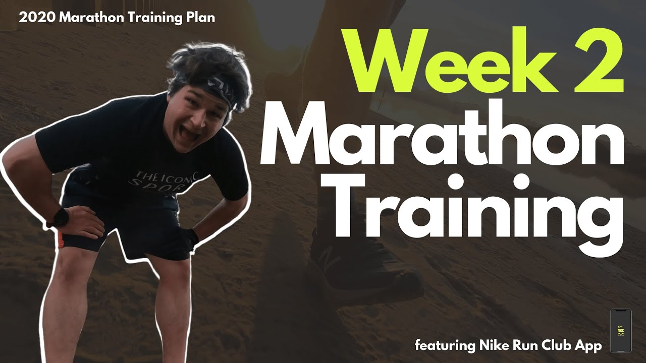 nike training marathon plan