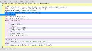 Class 10 | Binary  Searching | Computer ICSE