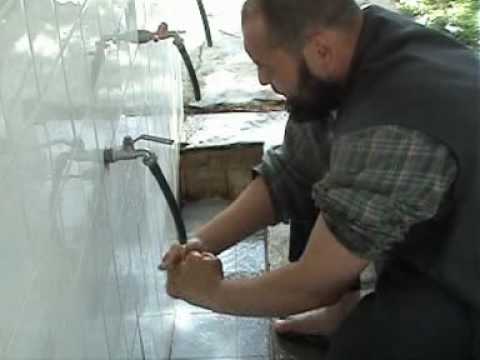 Омовение перед намазом - YouTube