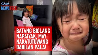 Batang biglang napaiyak, may nakakatuwang dahilan pala! | GMA Integrated Newsfeed by GMA Integrated News 3,057 views 4 hours ago 3 minutes, 45 seconds