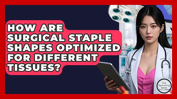 How Are Surgical Staple Shapes Optimized For Different Tissues? - The Operating Table