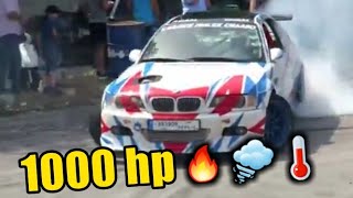 Extreme 1000 hp Turbo BMW E46 Drift Car 🔥🔥🚘