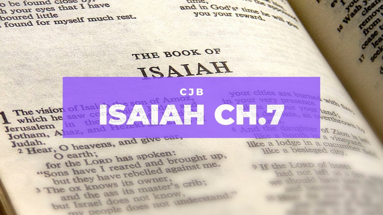 Isaiah Ch.7 [Audio Complete Jewish Bible] - YouTube