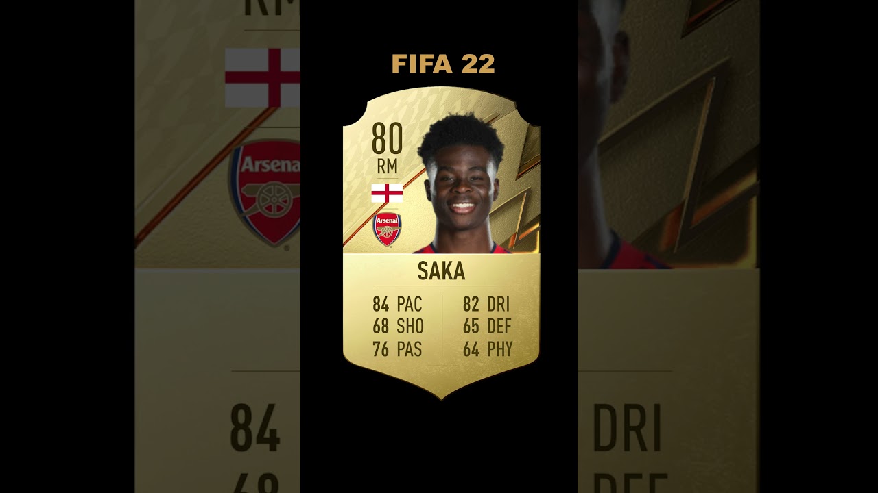 Bukayo Saka in EVERY FIFA (FIFA 20-EAFC 24) 