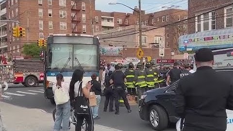 Man, 87, hit by MTA bus in Brooklyn: NYPD