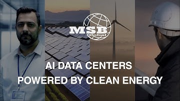 Innovative Data Centers Powered by Clean Energy Tier IV on microgrid 99.999% redundant MSB Global