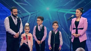 მომღერლების ოჯახი ქუთაისიდან | The Family Of Singers Delight The Judges - Georgia's Got Talent