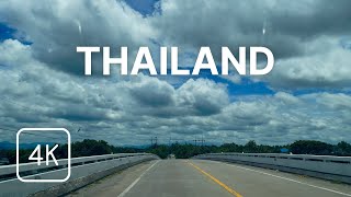 Driving Through Rural Thailand on Cloudy Day - Surat Thani 🇹🇭