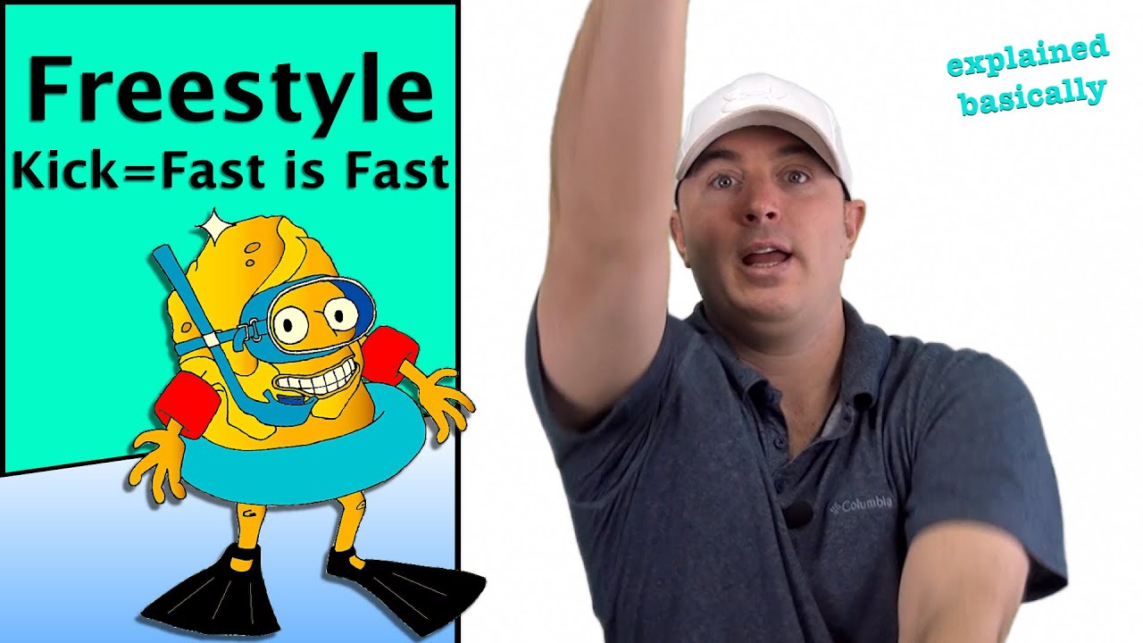 Freestyle Swim Technique Lesson Nugget (Fast Kick) 