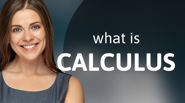 Understanding "Calculus" in English