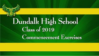 2019 Dundalk HS Commencement