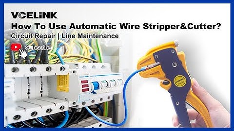 How to use automatic wire stripper in daily life? | Multi-tool | VCELINK
