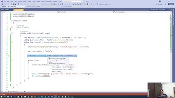Sending and Receiving Messages from RabbitMQ using .Net Core App