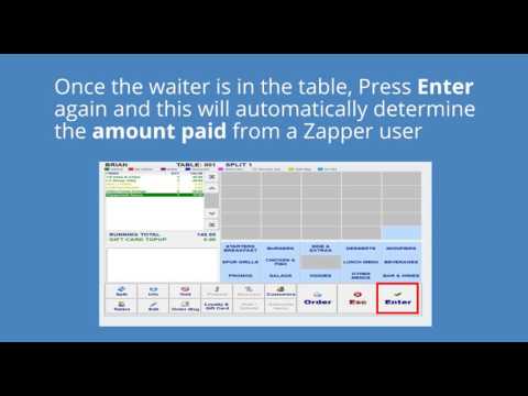 6  How to process a table with split bill